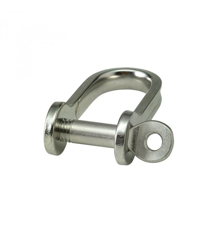 Grillete plano 4mm inox