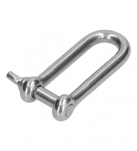 Grillete inox 8mm largo