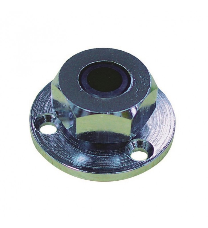 Pasacables 8mm latón cromado