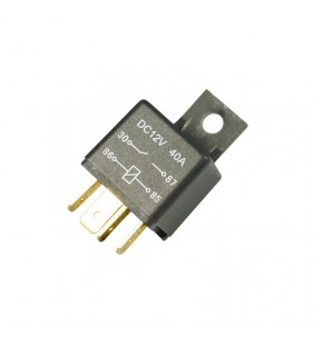 Mini relé 40 Amp 12V
