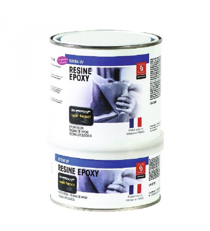 Resina epoxy 450gr Soromap