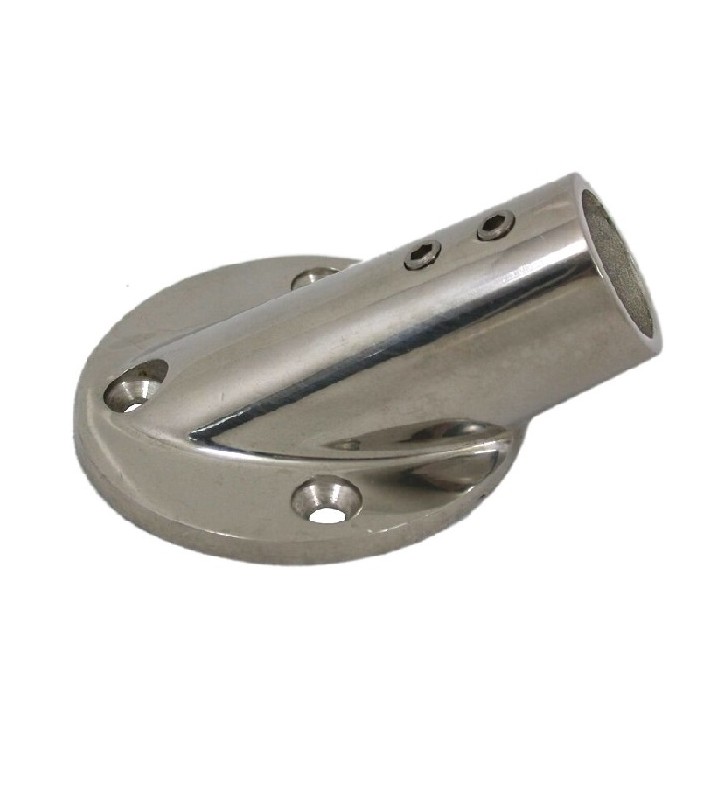 Tintero inox 30º tubo de 25mm