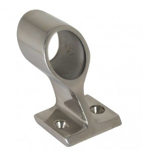 Conexión central inox tubo de 22mm inclinada