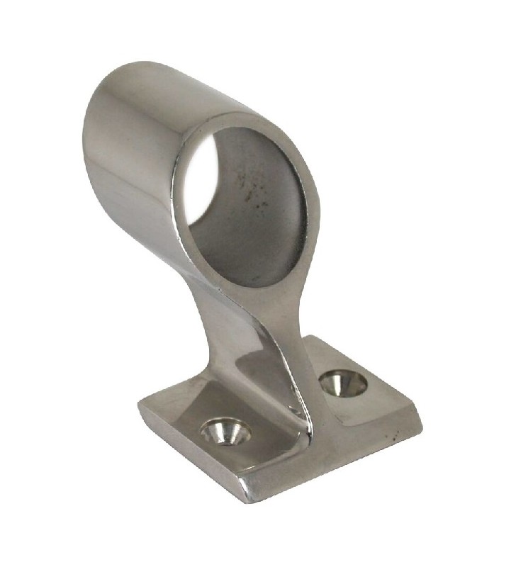 Conexión central inox tubo de 22mm inclinada