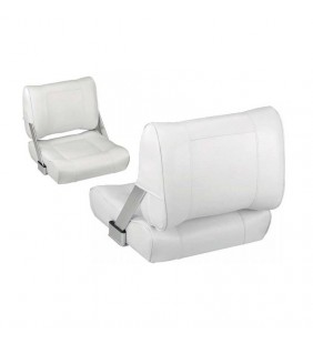 Asiento con respaldo reversible