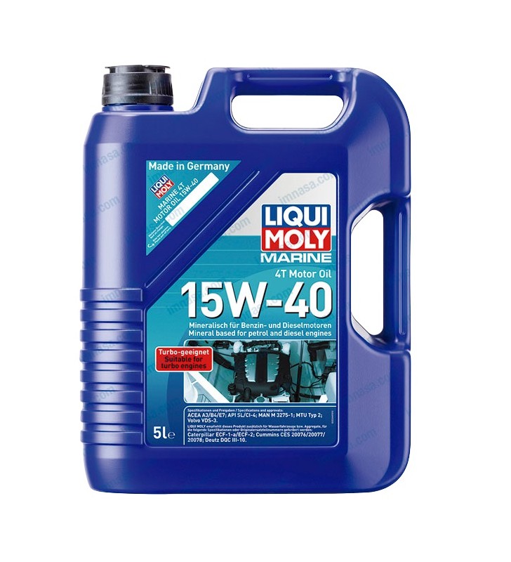 Aceite motor 4T 15W-40 5 L