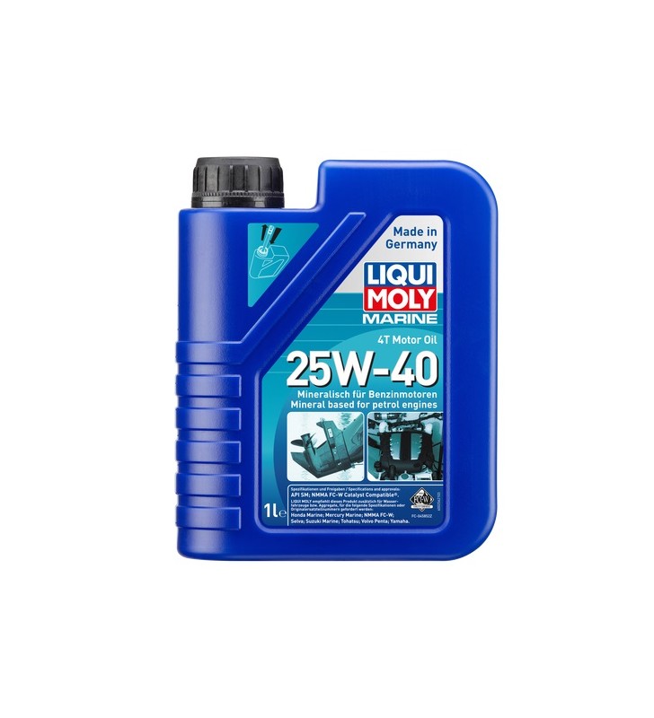 Aceite motor 4T 25W-40 1 L