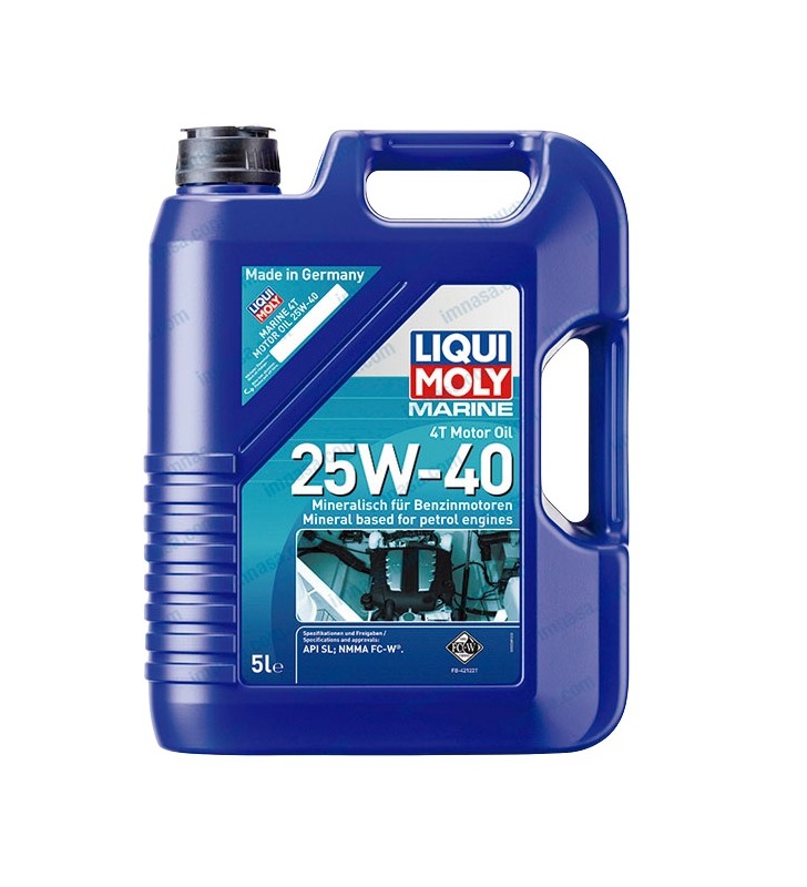 Aceite motor 4T 25W-40 5 L