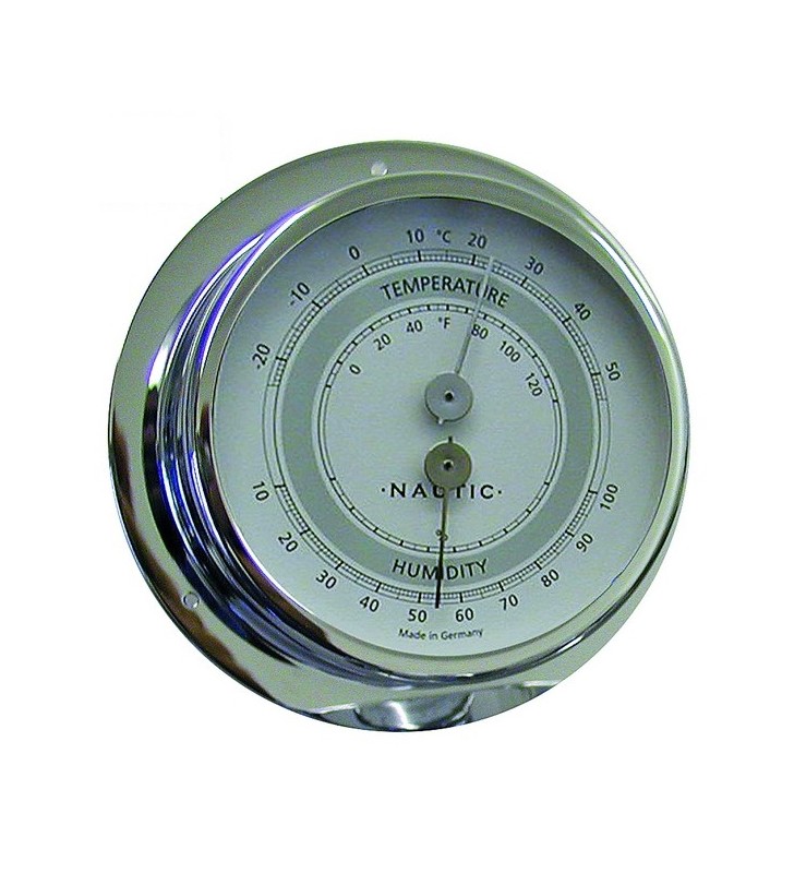 Termómetro higrómetro 83mm Inox Nautic