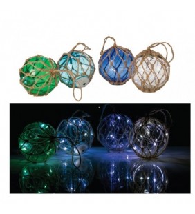4 Boyas de pesca luminosas con led