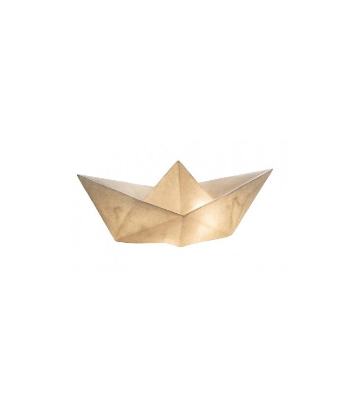 Lámpara barco de papel