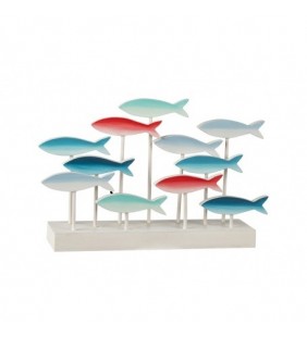 Banco 11 peces con pedestal