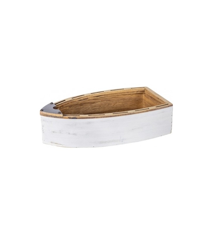Bandejita barca de madera