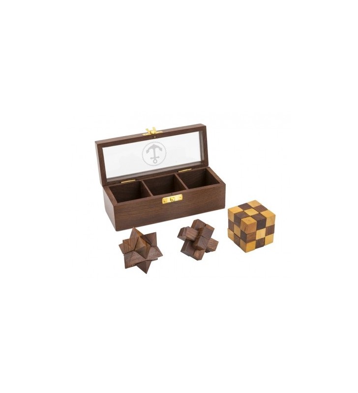 Caja juegos de rompecabeza