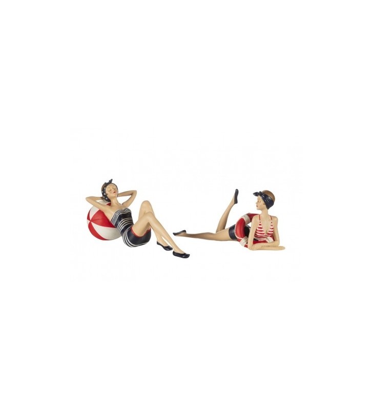 Pareja bañistas