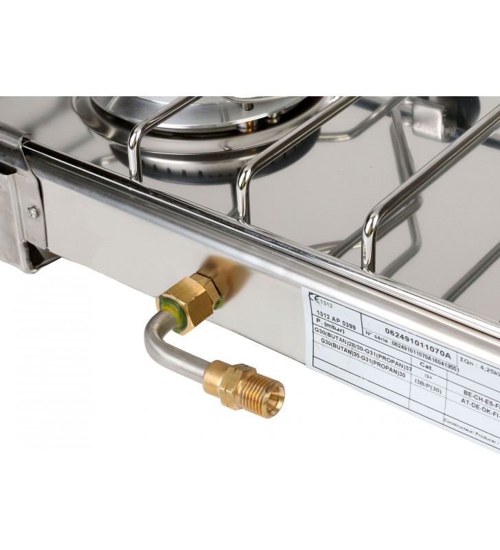 Cocina basculante Eno 2 fogones con autoencendido