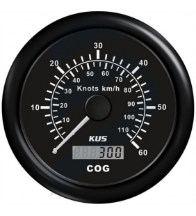 Corredera y compás GPS Speedo 15 Nudos negro