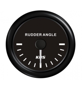 Indicador de ángulo de timón KUS negro