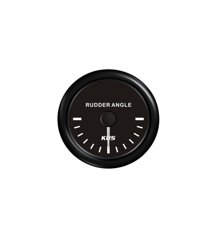 Indicador de ángulo de timón KUS negro