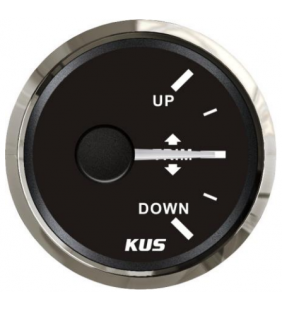 Indicador trim Kus inox negro