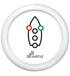 Indicador luces de navegación WEMA blanco