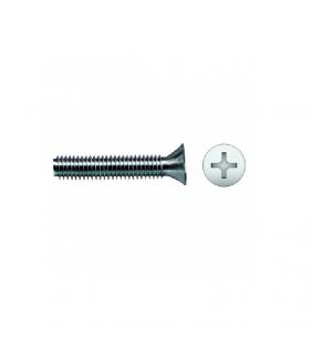 Tornillo cabeza avellanada rosca M5 x 40 inox