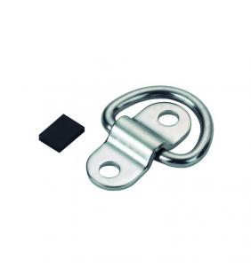 Platina con anilla Inox 68 x 38 mm