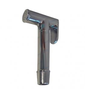 Grifo de ducha latón cromado con pulsador