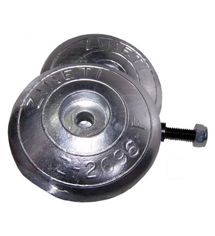 Ánodo disco de timón 68mm Zineti