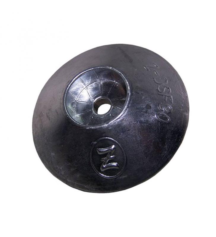 Ánodo disco individual para flaps 90mm Zineti