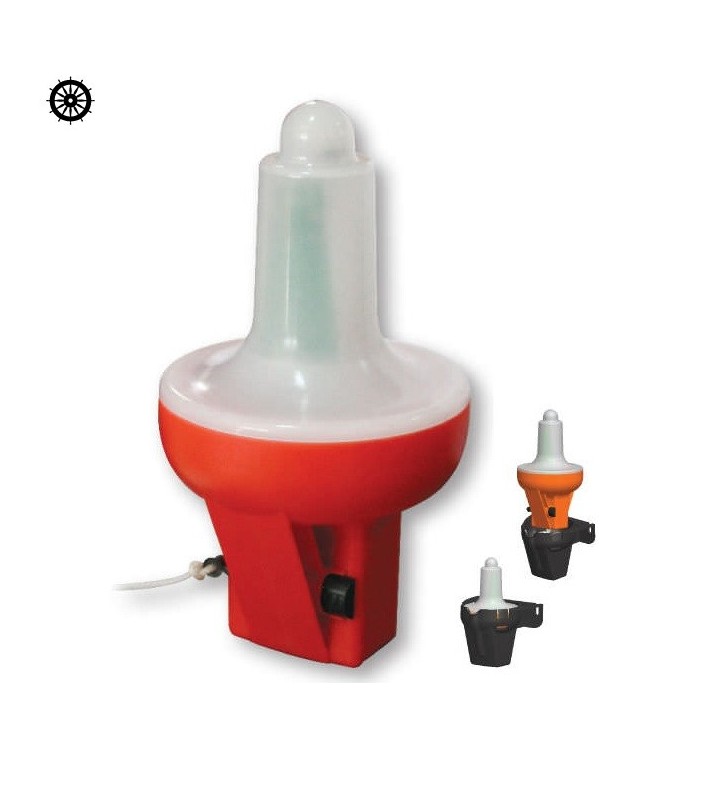 Luz led automática flotante para aros SOLAS