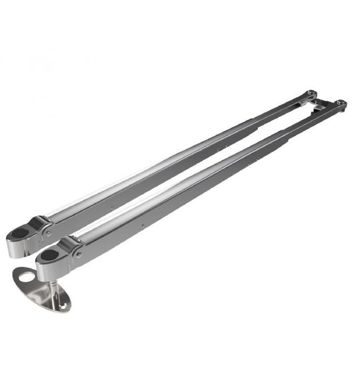 Pantógrafo W25 inox 470 a 750mm de limpia parabrisas Roca