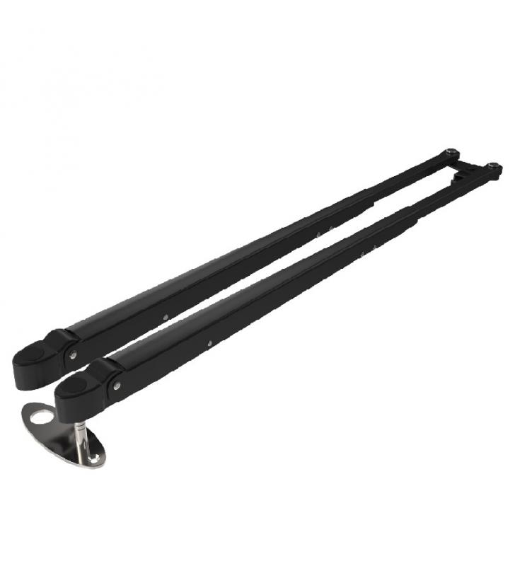 Pantógrafo W25 negro 470 a 750mm de limpia parabrisas Roca