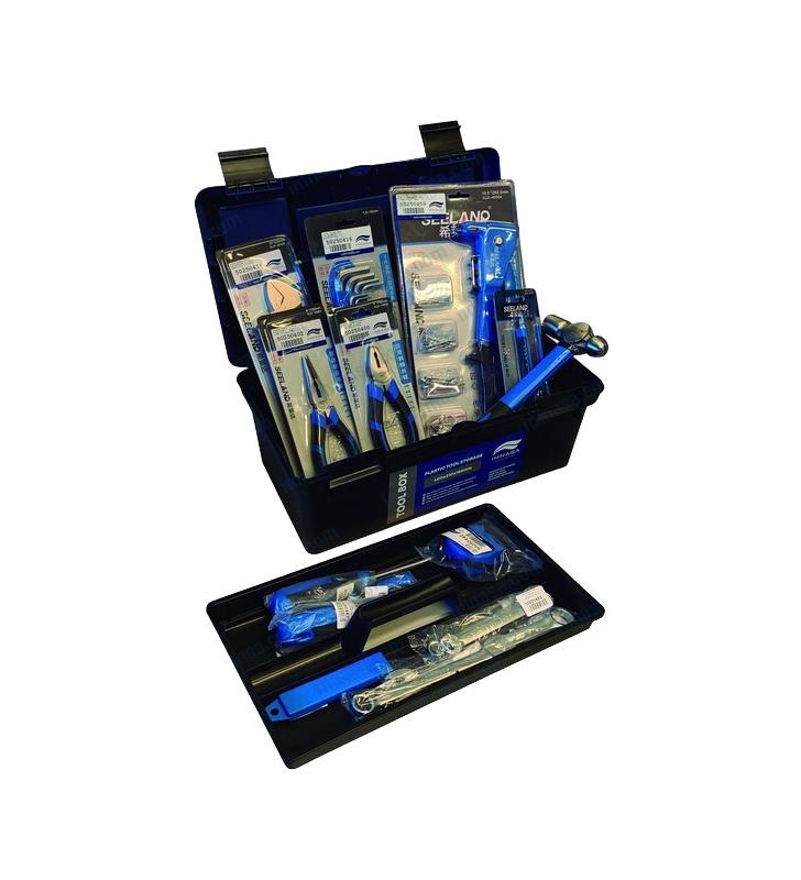 Caja de 42 herramientas marinas