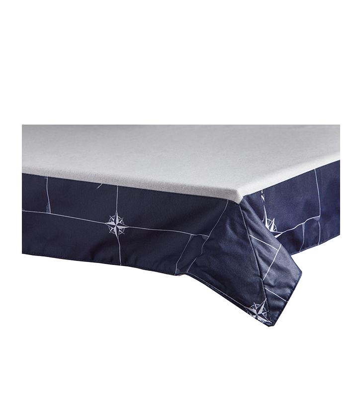 Mantel 155 X 130 resinado Northwind crudo