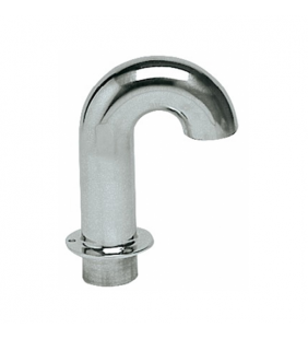 Pasacables cuello cisne inox 35mm