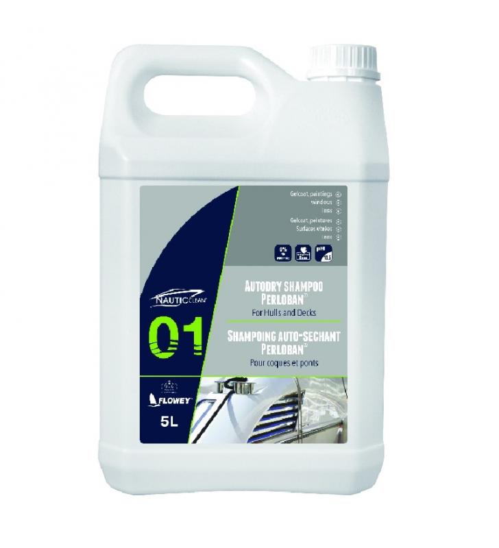 Champú autosecado 5L Perloban 01 Nauticclean