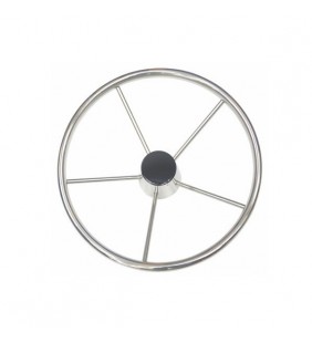 Rueda de timón inox 390 mm