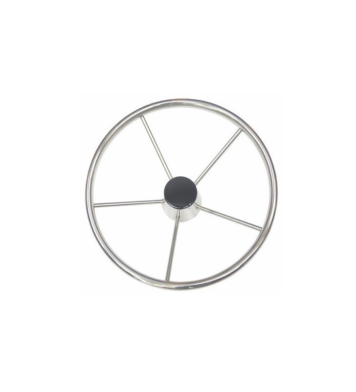 Rueda de timón inox 390 mm