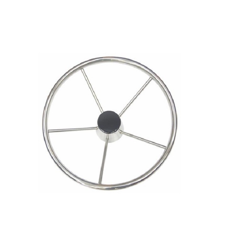 Rueda de timón inox 457 mm