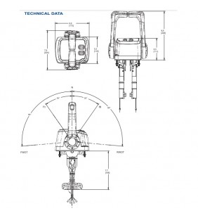 CHX8740P mando morse doble Seastar