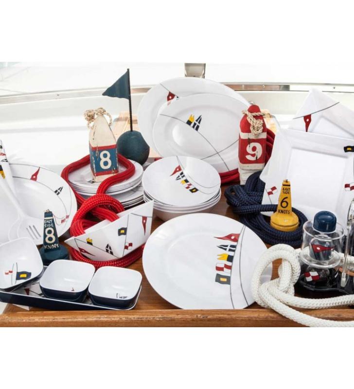 vajillas para barco