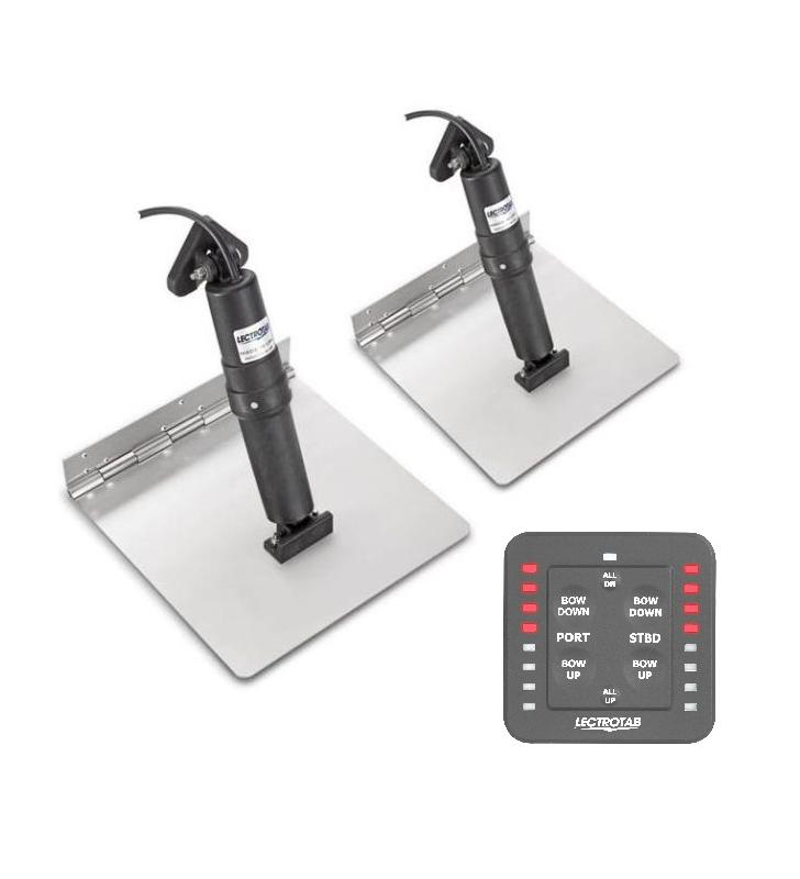 Conjunto flaps Electrotab 305x305 Mm ind. de posición