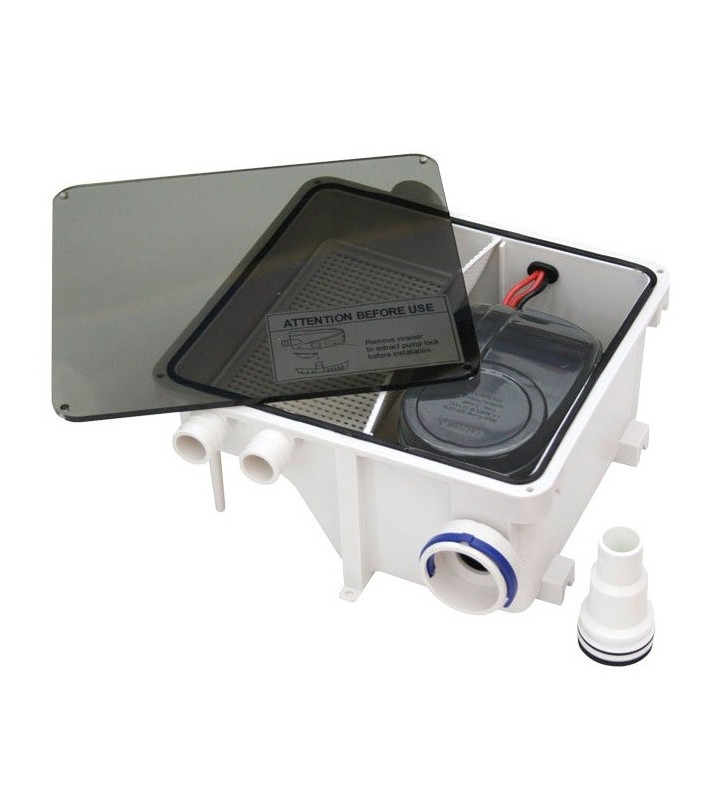 Sistema de bomba de achique para ducha LSU 600 12V