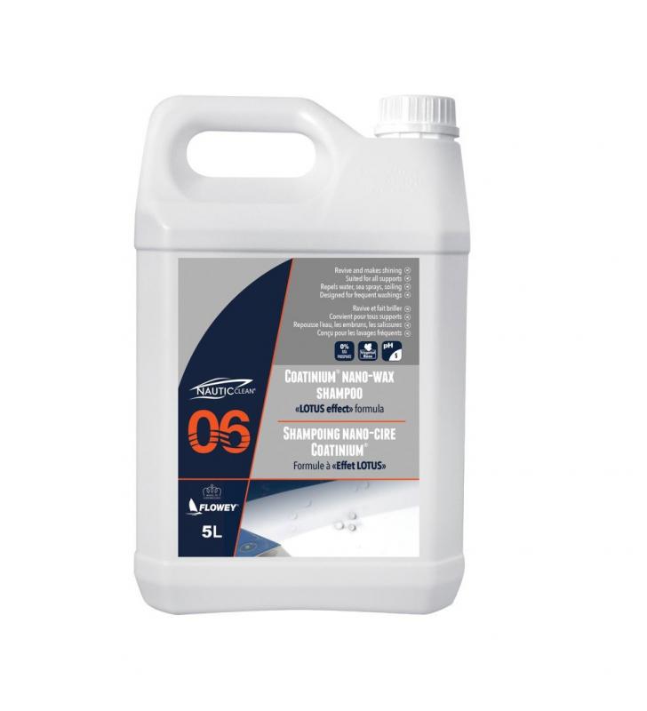 Champú con nano-cera 06 Nauticclean 5L