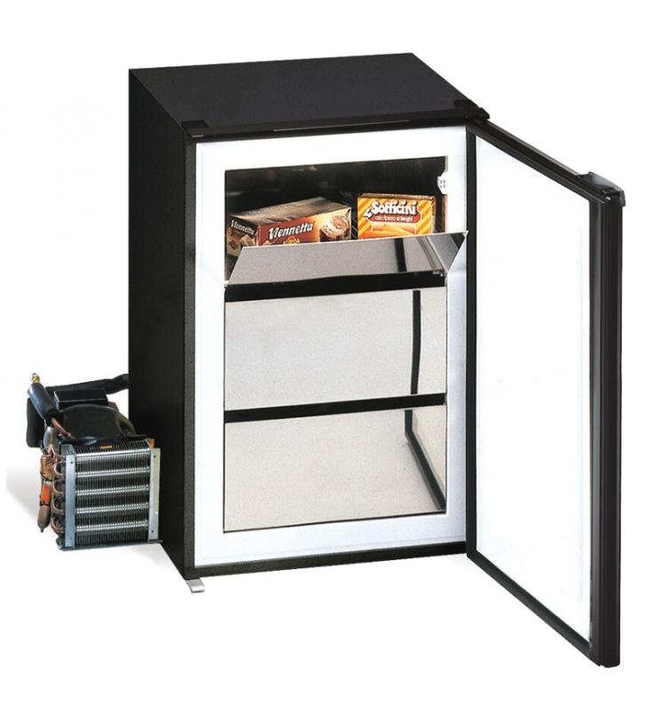Congelador carga frontal y grupo externo 108L Vitrifrigo