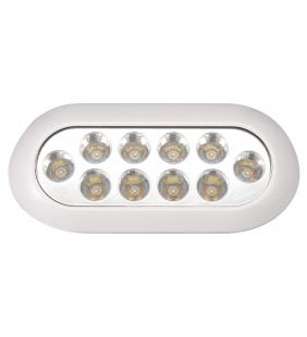 Luz sumergible estanca en polímero color blanco frío
