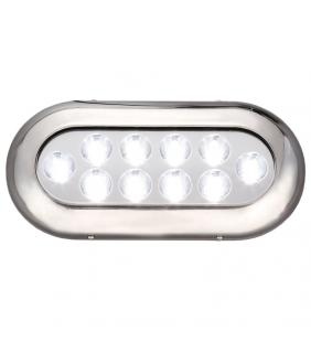 Luz sumergible estanca INOX316 10 LEDS color azúl