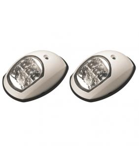 Juego luces LED navegación blanco