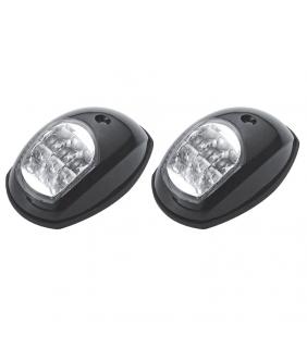 Juego luces LED navegación negro